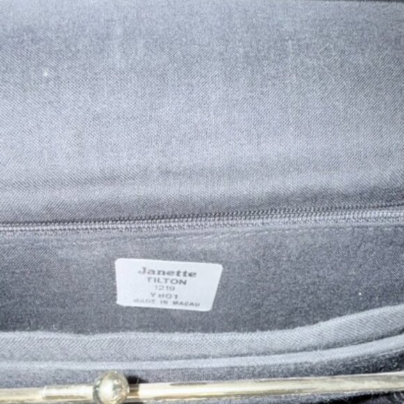 Vintage Janette Tilton shoulder or clutch purse - Picture 3 of 6